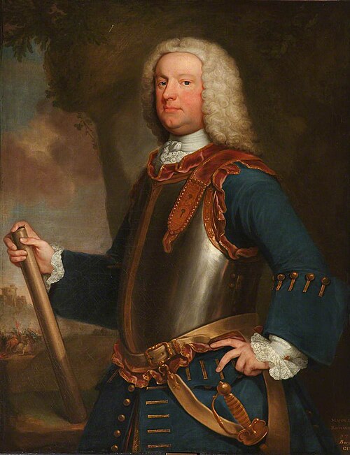 Lieutenant-General Richard Onslow (d.1760), 1740, Hans Hysing