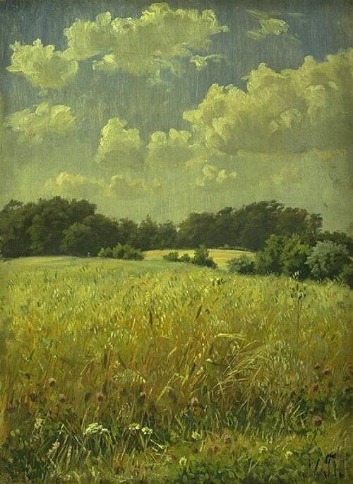 En havremark, 1895, Michael Therkildsen