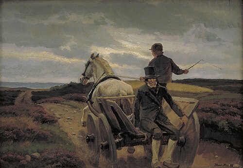 Driving Home, 1895, Hans Ludvig Smidth