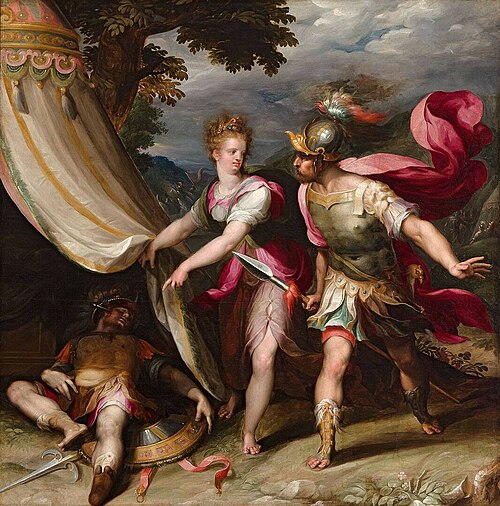 Jaël and Sisera, 1577, Jan Speeckaert