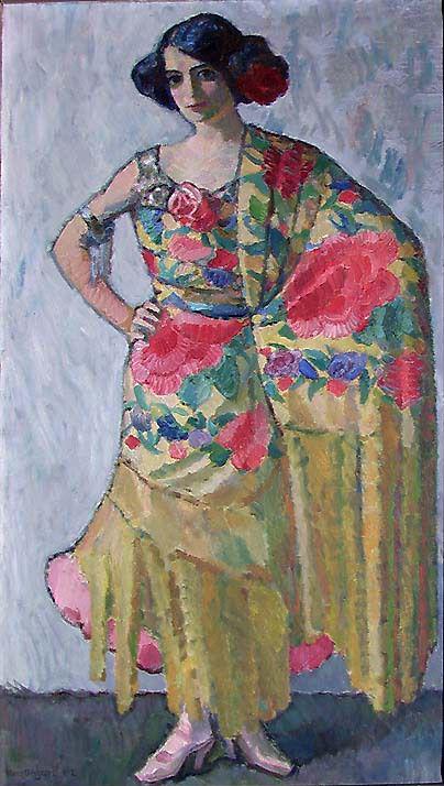Spansk danserinne, 1912, Hans Ødegaard
