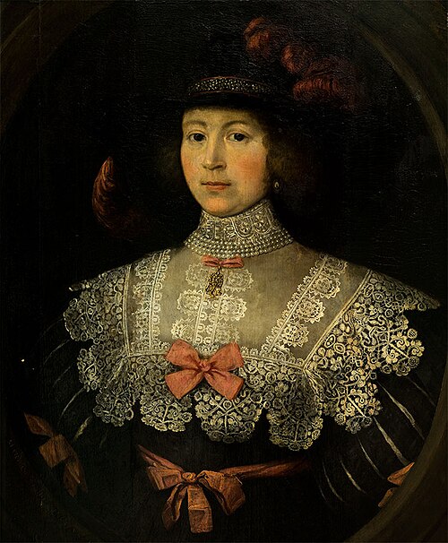 Portrait of a lady, 1650, école britannique