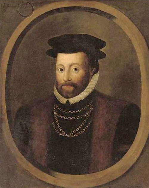 Portrait of Edward North, 1st Baron North, 1600, British School