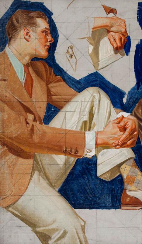 [Male Fashion Model], 1920, J. C. Leyendecker