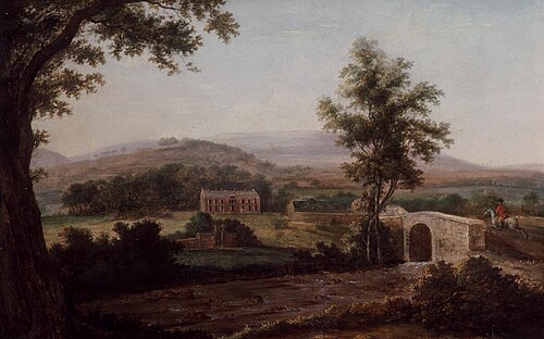 Aberpergwm Manor, 1790, C. Powell