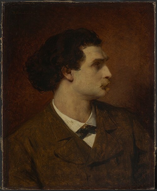 Bildnis Anselm Feuerbach, 1876, Ferdinand Keller
