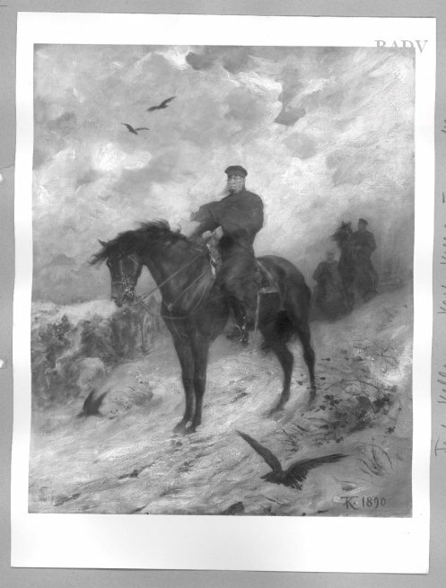 Kaiser Wilhelm I. zu Pferde, 1890, Ferdinand Keller