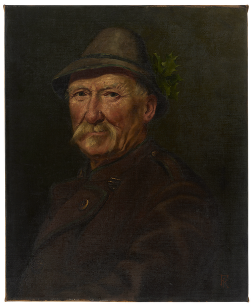 Portrait d’un chasseur, 1860, Ferdinand Keller