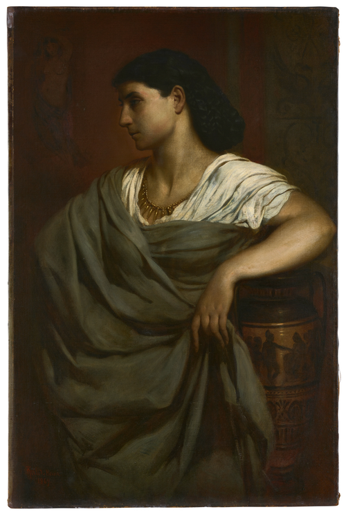 Portrait de Nanna Risi, 1869, Ferdinand Keller