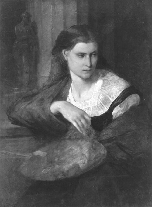 Die Malerei, 1877, Ferdinand Keller