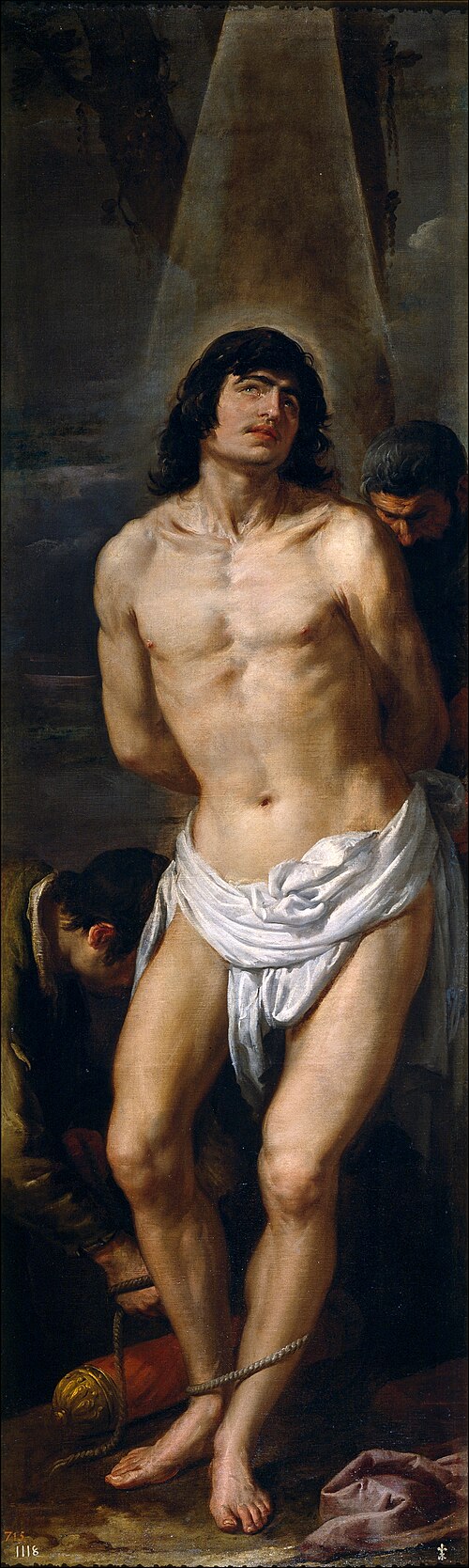 Le Martyre de Saint Sébastien, 1637, José Leonardo