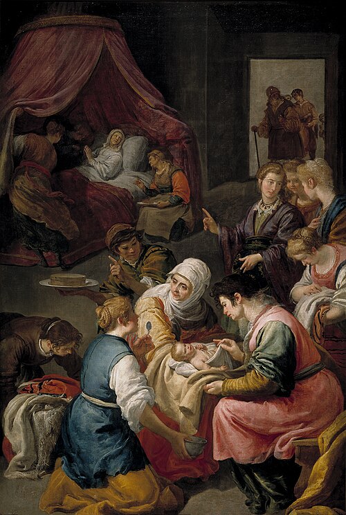 The Birth of the Virgin, 1642, José Leonardo