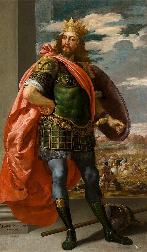 Alarico rey godo, 1635, José Leonardo