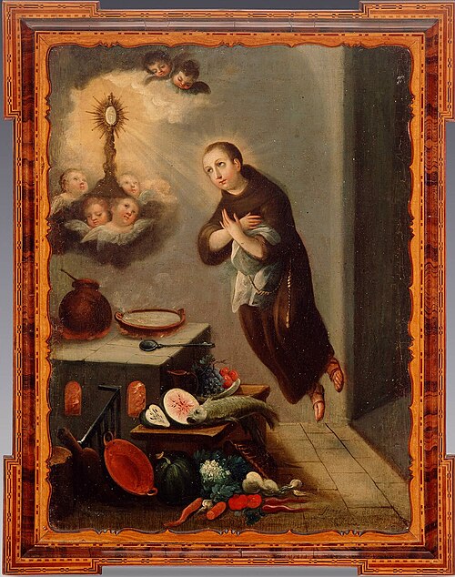 San Pascual Bailón, 1852, Agustín Arrieta