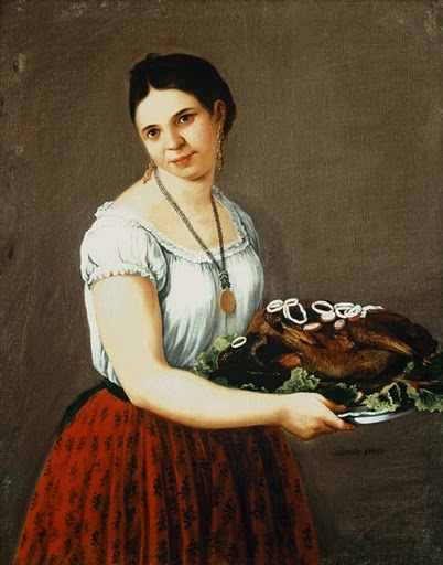 Village Girl, 1840, Agustín Arrieta