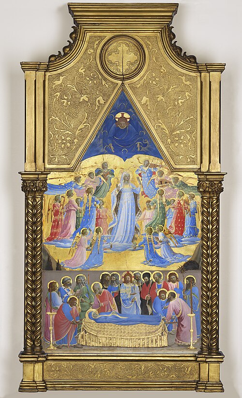 Dormition and Assumption of the Virgin, 1429, Fra Angelico