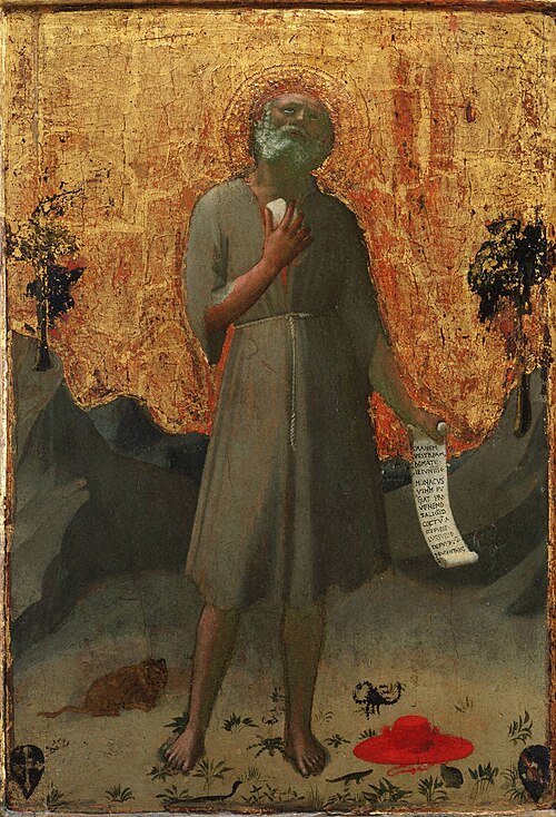 The Penitent Saint Jerome, 1419, Fra Angelico
