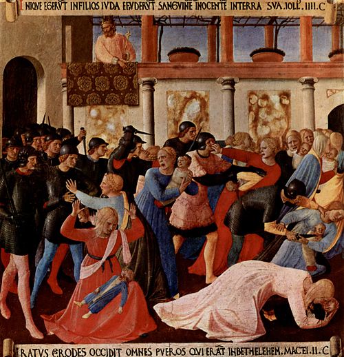 Massacre of the Innocents in Bethlehem, 1450, Fra Angelico