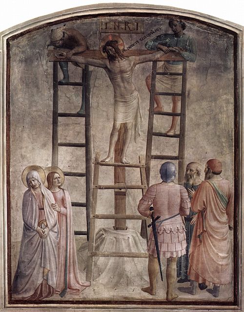 Nailing to the Cross, 1450, Fra Angelico