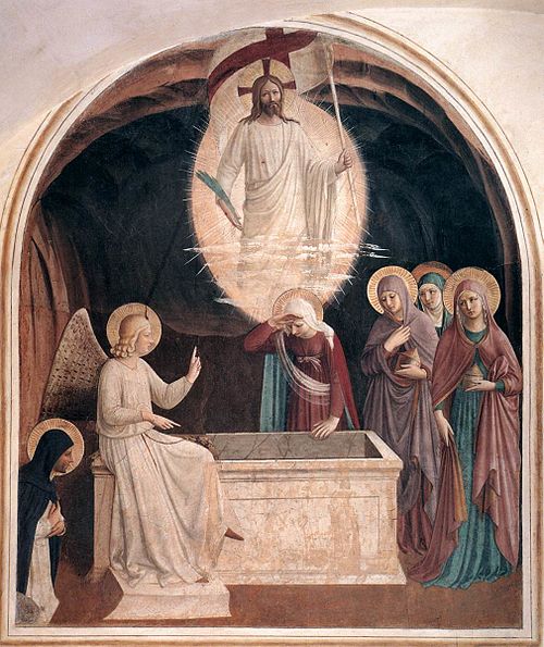 Women at the Empty Tomb, 1500, Fra Angelico