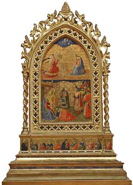 Annunciation and Adoration of the Magi, 1434, Fra Angelico
