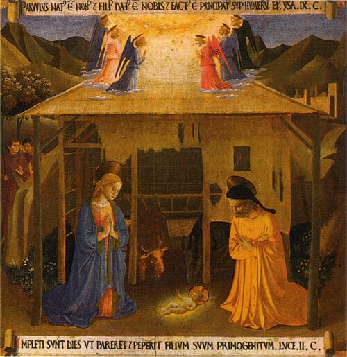Nativity, 1450, Fra Angelico