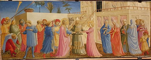 Marriage of the Virgin, 1434, Fra Angelico