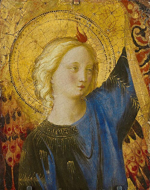 Head of an Angel, 1447, Fra Angelico