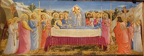 Dormition of Virgin Mary, 1430, Fra Angelico