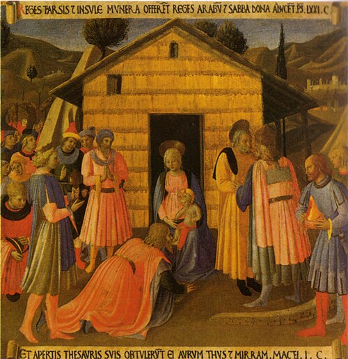 Adorazione dei Magi, 1450, Fra Angelico