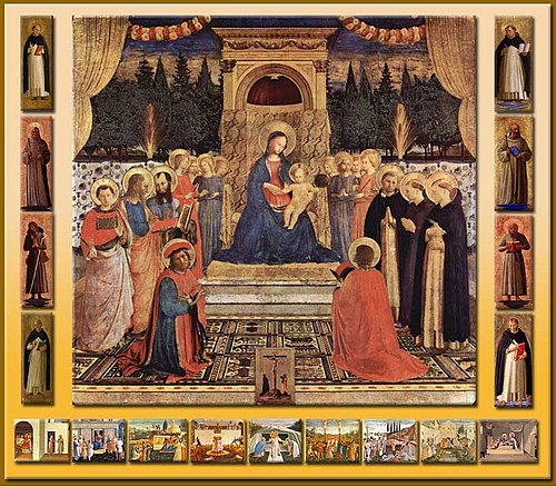 Pala di San Marco, 1500, Fra Angelico