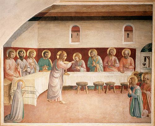 Eucharist, 1440, Fra Angelico
