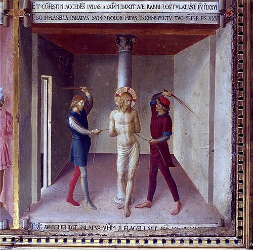 La Flagellation du Christ, 1450, Fra Angelico