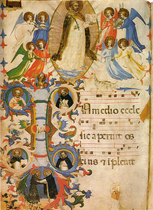 The Glorification of St Dominic, 1430, Fra Angelico