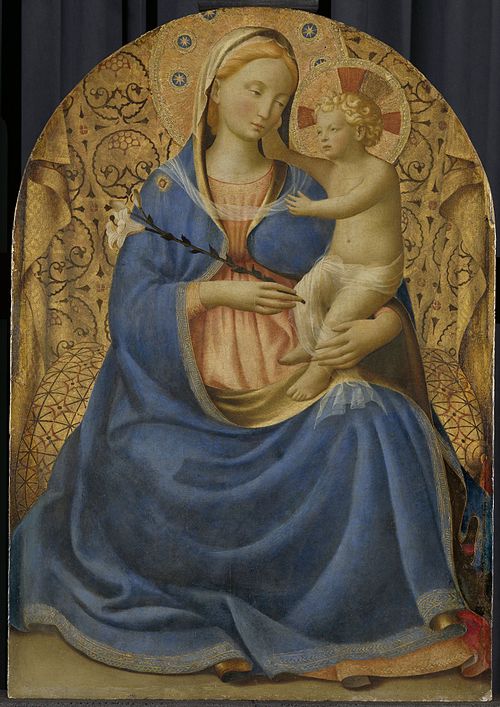 Vierge d'humilité, 1440, Fra Angelico