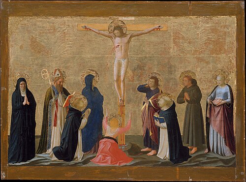 La Crucifixion, 1440, Fra Angelico