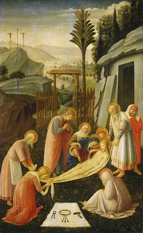 The Entombment of Christ, 1450, Fra Angelico