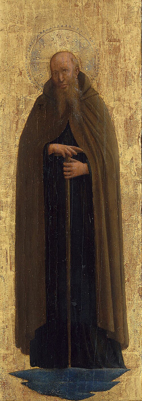 Saint Anthony Abbot, 1440, Fra Angelico