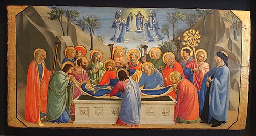 Dormition de la Vierge, 1425, Fra Angelico