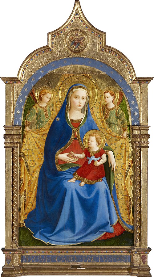 Madonna of the Pomegranate, 1426, Fra Angelico