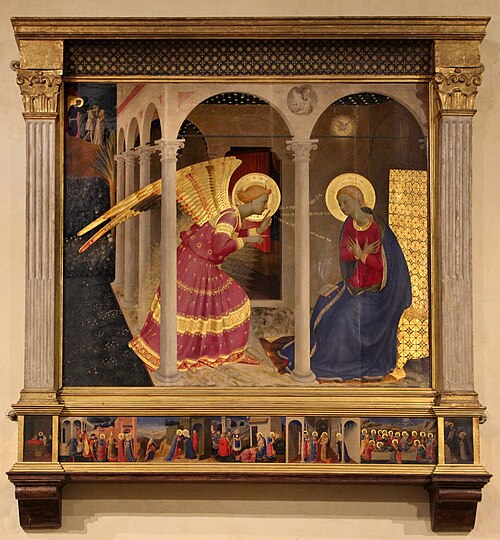 L'Annonciation de Cortone, 1433, Fra Angelico