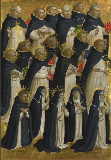The Dominican Blessed, 1424, Fra Angelico