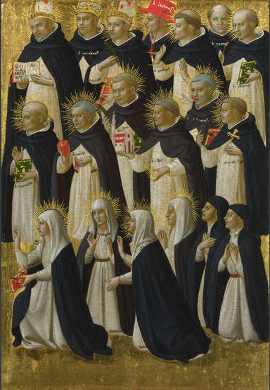 The Dominican Blessed, 1424, Fra Angelico