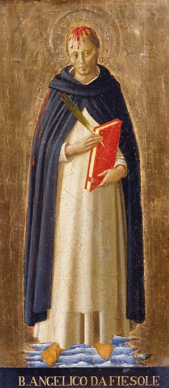 Saint Peter Martyr, 1438, Fra Angelico