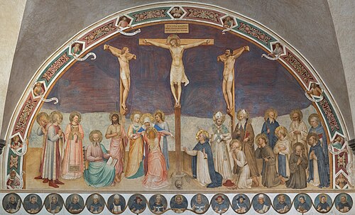 Crucifixion with Saints, 1441, Fra Angelico