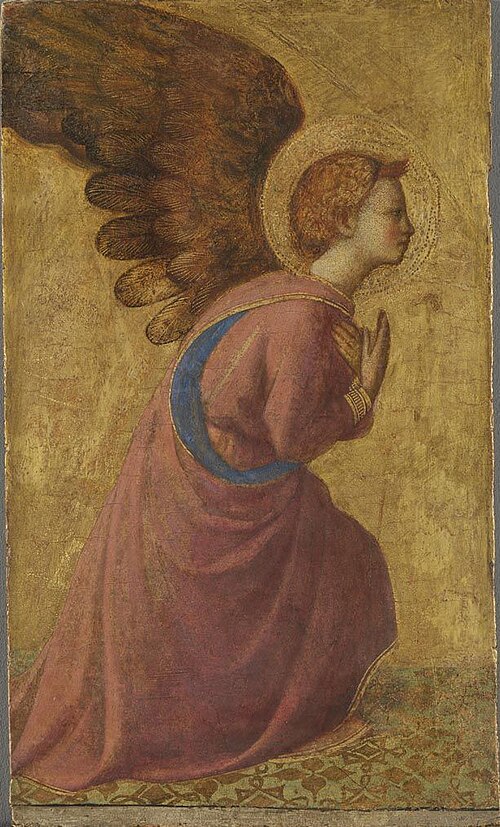 Angel of the Annunciation, 1422, Fra Angelico