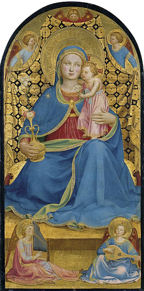 Madonna dell'Umiltà, 1433, Fra Angelico
