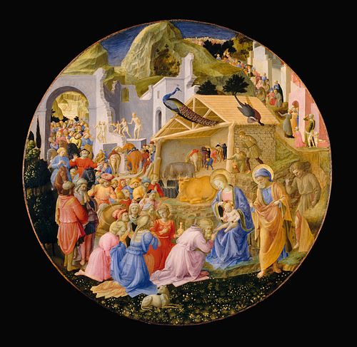 Tondo Cook, 1430, Fra Angelico
