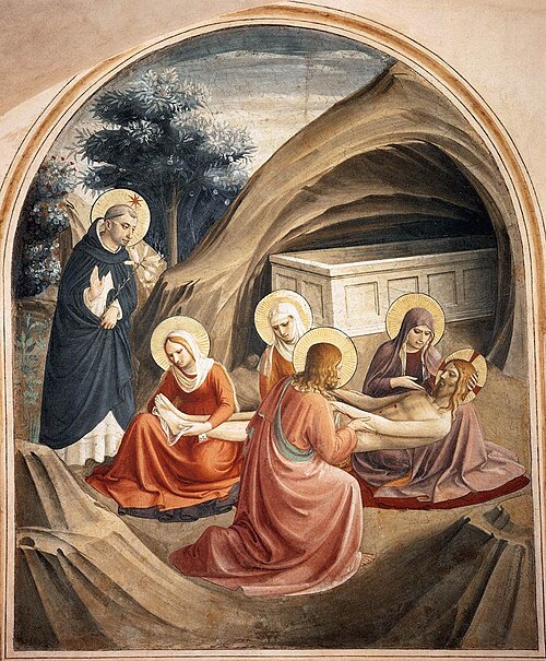 Burial of Christ, 1440, Fra Angelico