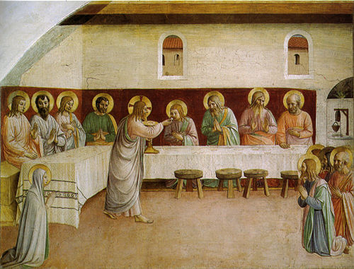 Communion of the Apostles, 1450, Fra Angelico